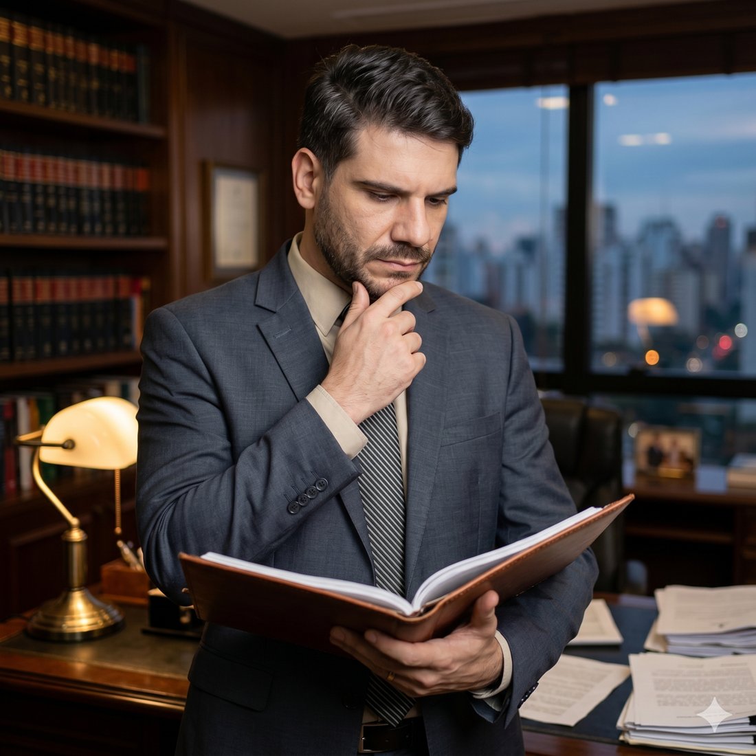 Dr. Breno França em seu escritório